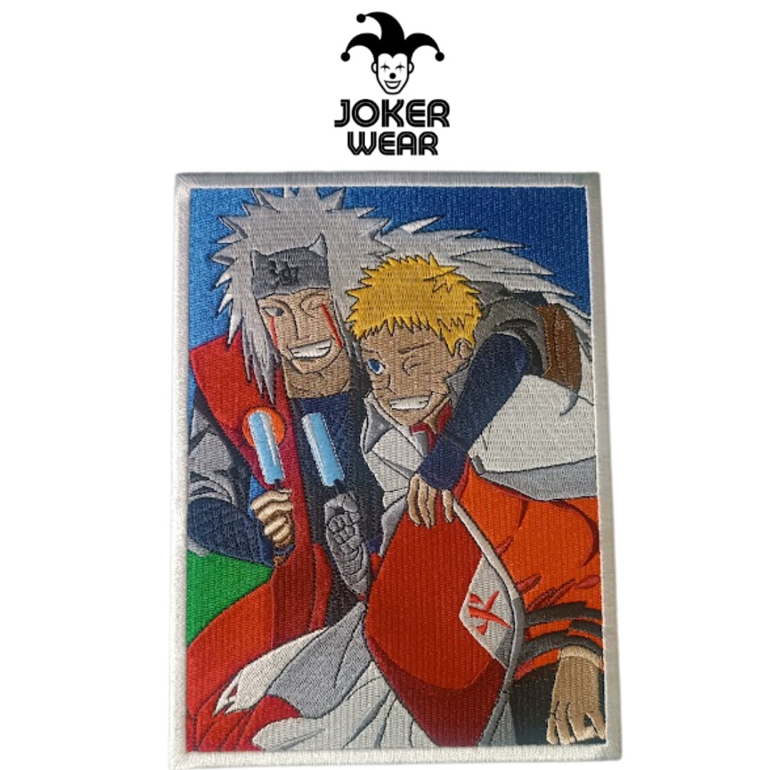 Naruto & Jiraya 1 - Haft na odzieży.