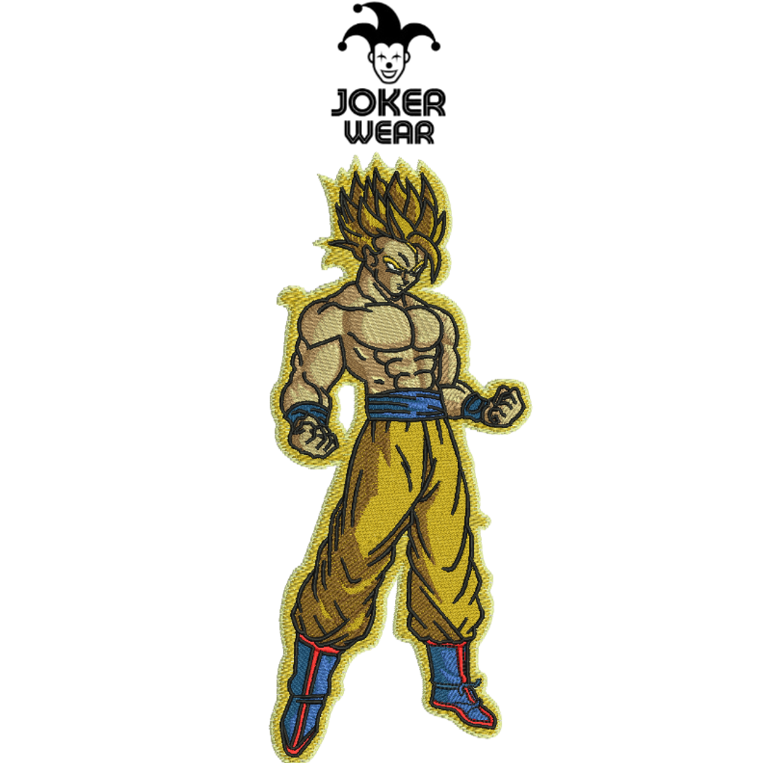 Son Goku 1 - Haft na odzieży.