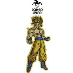 Son Goku 1 - Haft na odzieży.