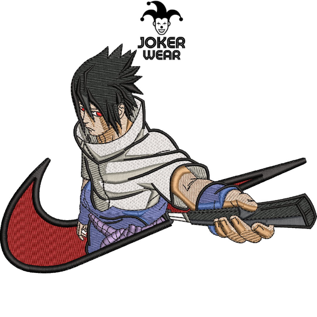 Sasuke Uchiha 3 - Haft na odzieży.