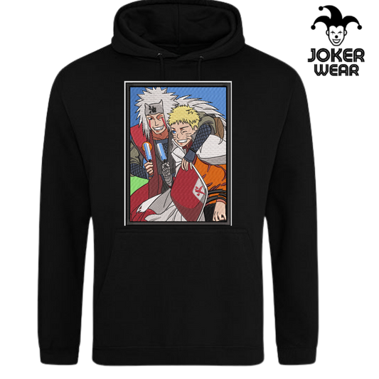 Naruto & Jiraya 1 - Embroidery on clothing