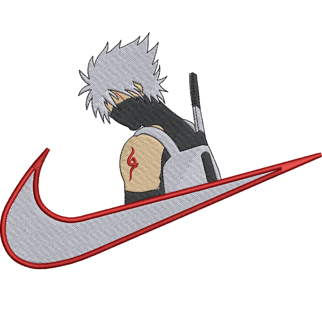 Kakashi 3 - Haft na odzieży.