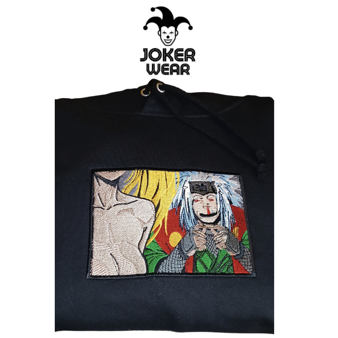 Naruto & Jiraya 3 - Haft na odzieży.