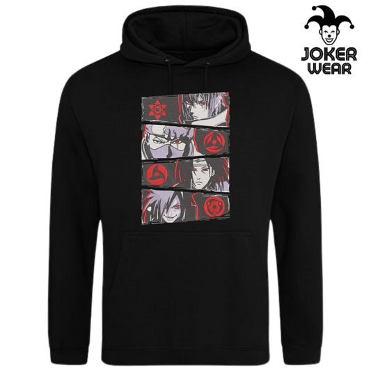 Sharingan Uchiha - Haft na odzieży