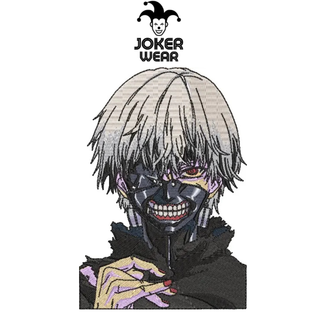 Kaneki Ken 10 - Haft na odzieży.