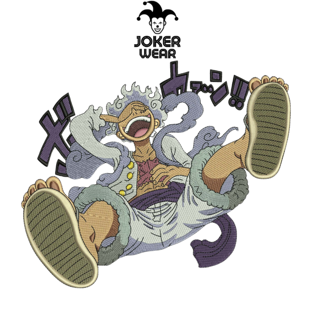 Luffy 7 - Haft na odzieży.