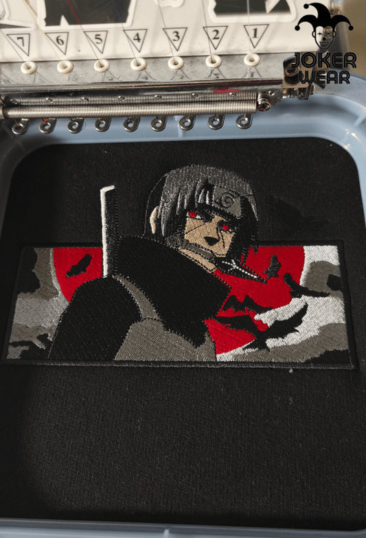 Itachi Uchiha 10 - Embroidery on clothing