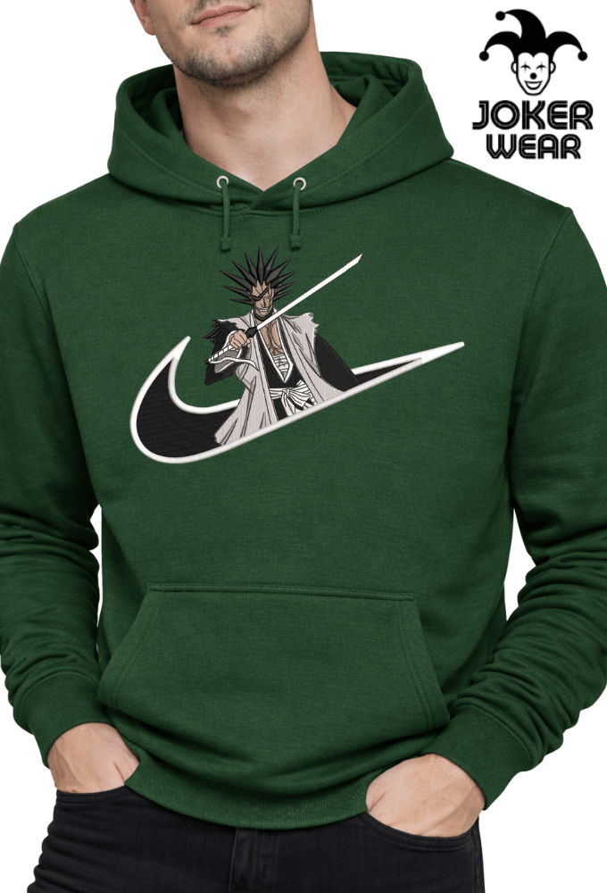 Zaraki Kenpachi 4 - Embroidery on clothing