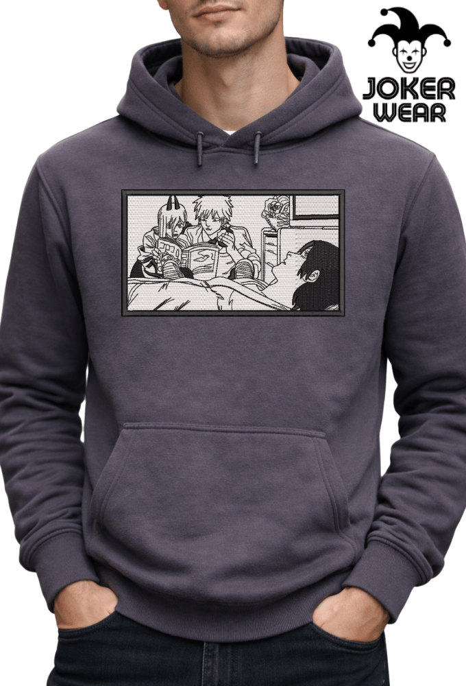 Denji &amp; Power - Embroidery on clothing