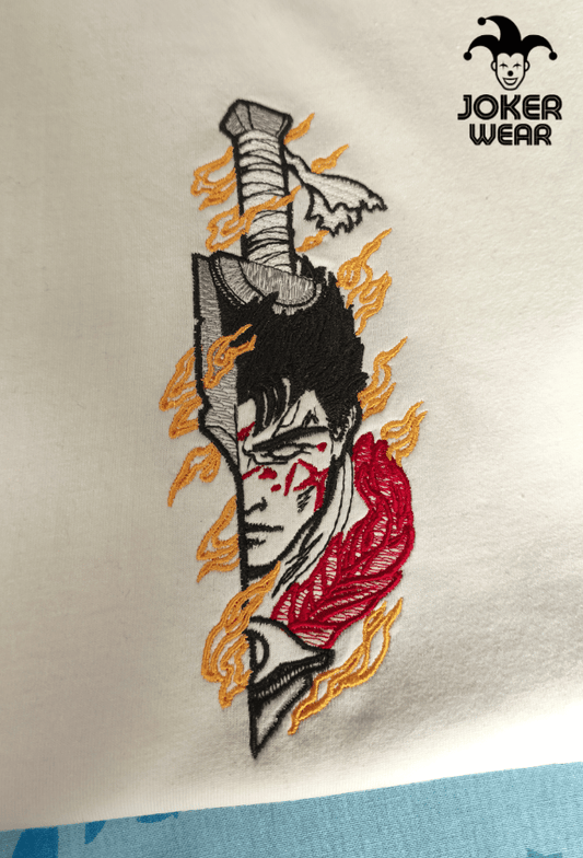 Guts 18 - Embroidery on clothing