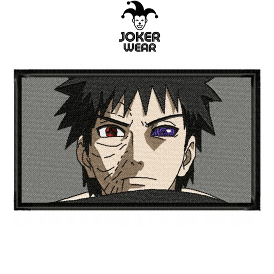 Obito Uchiha 1 - Haft na odzieży