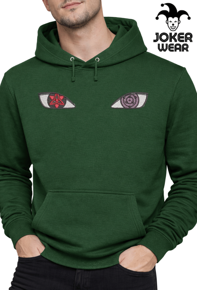 Sharingan &amp; Rinnegan - Embroidery on clothing