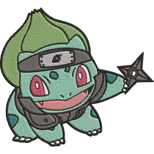 Pokemon ninja 1 - Haft na odzieży