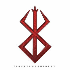 Additional embroidery on the back 15-20cm